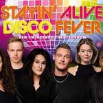 Esmée Dekker, Ferry Doedens en Nigel Brown in Stayin’ Alive Disco Fever